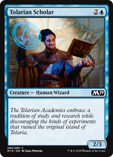 Tolarian Scholar - Core Set 2019