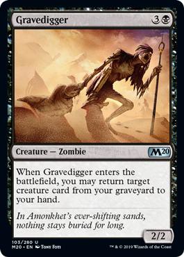 Gravedigger - Core Set 2020