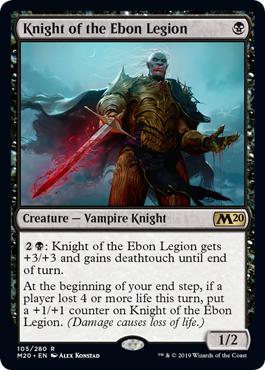 Knight of the Ebon Legion - Core Set 2020