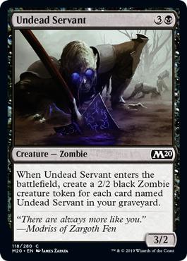 Undead Servant - Core Set 2020