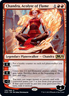 Chandra, Acolyte of Flame - Core Set 2020