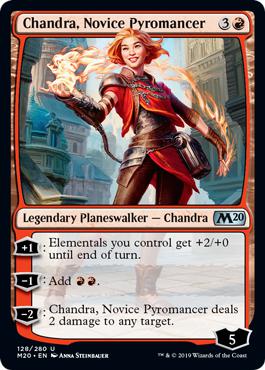 Chandra, Novice Pyromancer - Core Set 2020