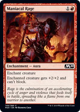 Maniacal Rage - Core Set 2020