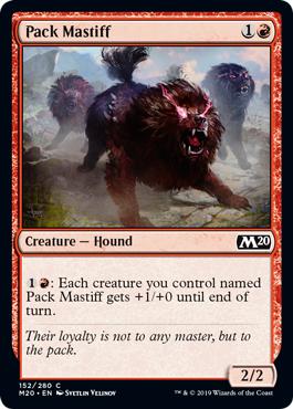 Pack Mastiff - Core Set 2020