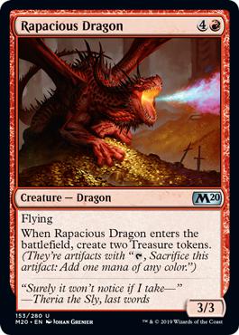 Rapacious Dragon - Core Set 2020
