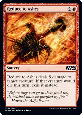 Reduce to Ashes - Core Set 2020