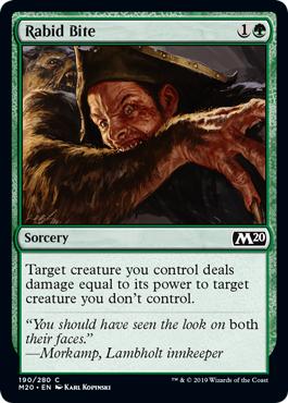 Rabid Bite - Core Set 2020