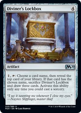 Diviner's Lockbox - Core Set 2020