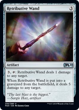 Retributive Wand - Core Set 2020