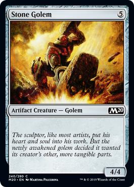 Stone Golem - Core Set 2020