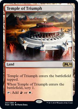 Temple of Triumph - Core Set 2020