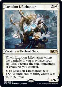 Loxodon Lifechanter - Core Set 2020