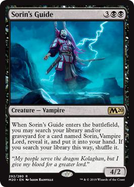 Sorin's Guide - Core Set 2020