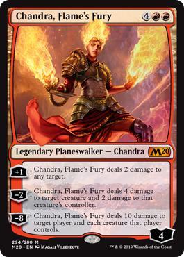 Chandra, Flame's Fury - Core Set 2020