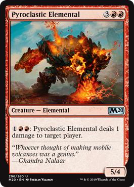 Pyroclastic Elemental - Core Set 2020