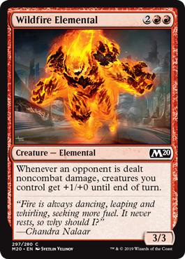 Wildfire Elemental - Core Set 2020