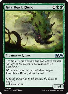 Gnarlback Rhino - Core Set 2020