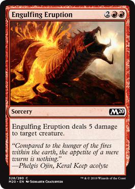 Engulfing Eruption - Core Set 2020