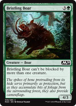 Bristling Boar - Core Set 2020