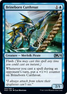 Brineborn Cutthroat - Core Set 2020