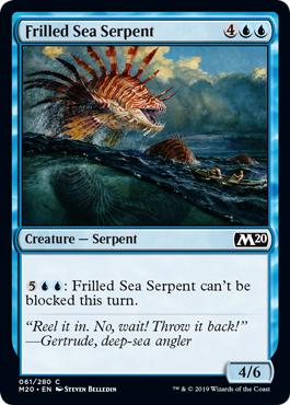 Frilled Sea Serpent - Core Set 2020