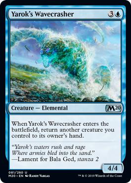 Yarok's Wavecrasher - Core Set 2020