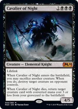 Cavalier of Night - Core Set 2020