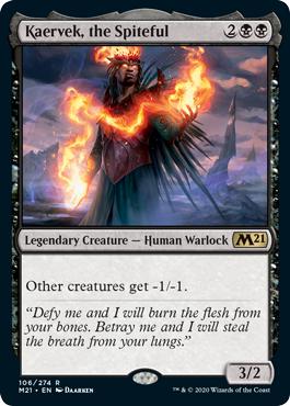 Kaervek, the Spiteful - Core Set 2021