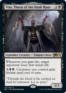 Vito, Thorn of the Dusk Rose - Core Set 2021