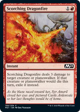 Scorching Dragonfire - Core Set 2021