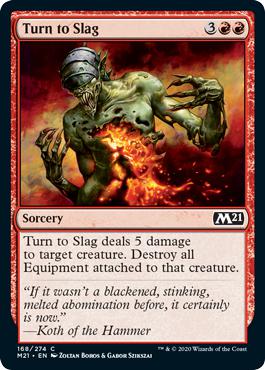 Turn to Slag - Core Set 2021