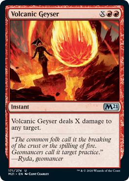 Volcanic Geyser - Core Set 2021