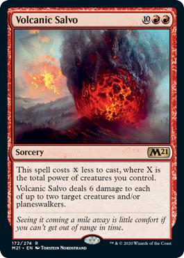 Volcanic Salvo - Core Set 2021