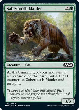 Sabertooth Mauler - Core Set 2021