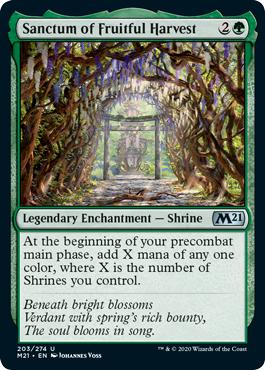 Sanctum of Fruitful Harvest - Core Set 2021