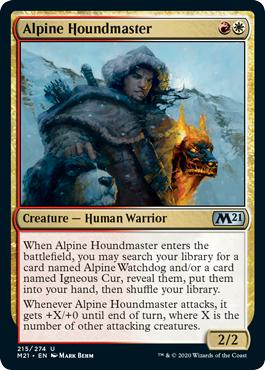 Alpine Houndmaster - Core Set 2021