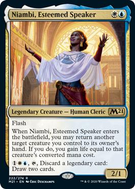 Niambi, Esteemed Speaker - Core Set 2021