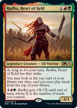 Radha, Heart of Keld - Core Set 2021