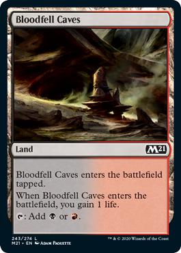 Bloodfell Caves - Core Set 2021