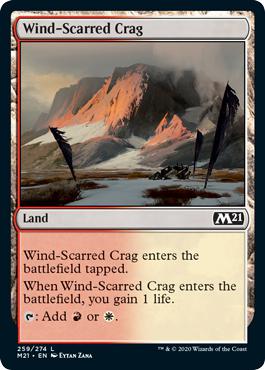 Wind-Scarred Crag - Core Set 2021
