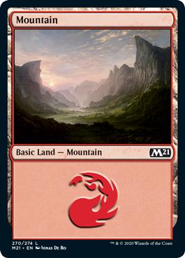 Mountain - Core Set 2021