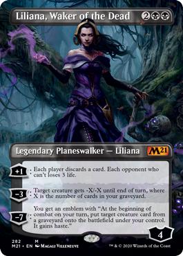 Liliana, Waker of the Dead - Core Set 2021