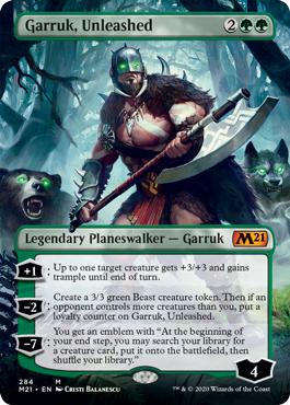 Garruk, Unleashed - Core Set 2021