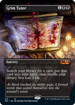 Grim Tutor - Core Set 2021