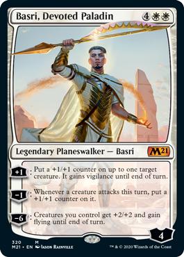 Basri, Devoted Paladin - Core Set 2021