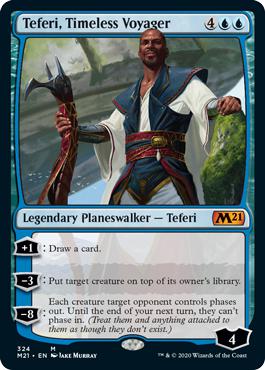 Teferi, Timeless Voyager - Core Set 2021