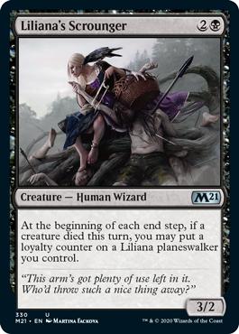 Liliana's Scrounger - Core Set 2021