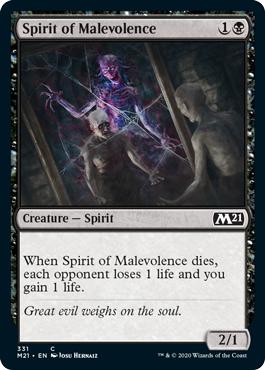 Spirit of Malevolence - Core Set 2021