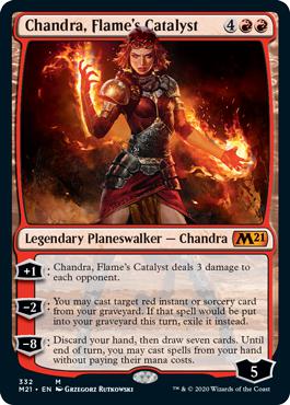 Chandra, Flame's Catalyst - Core Set 2021