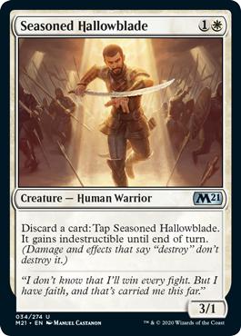 Seasoned Hallowblade - Core Set 2021